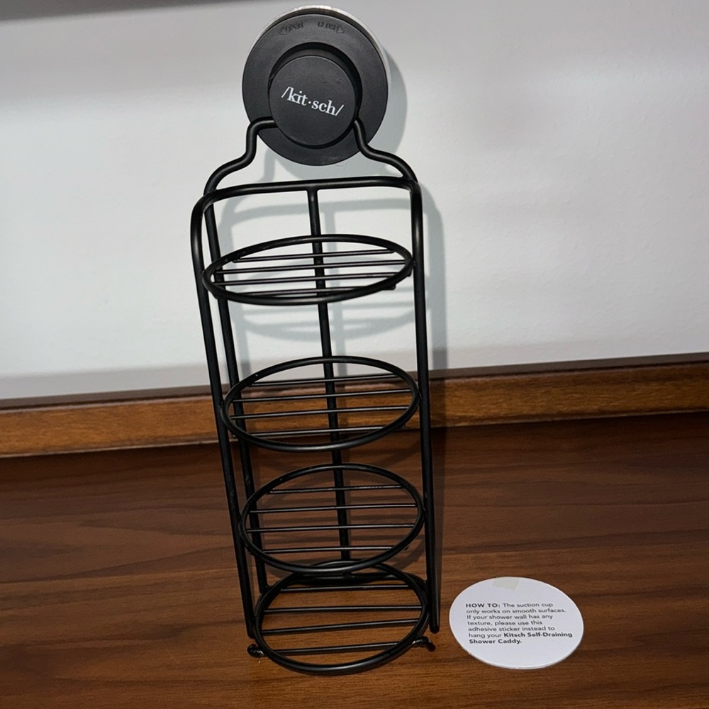 Kitsch Self-Draining Shower Caddy